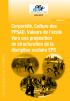 Vient de paraître "Corporéité, Culture des PPSAD